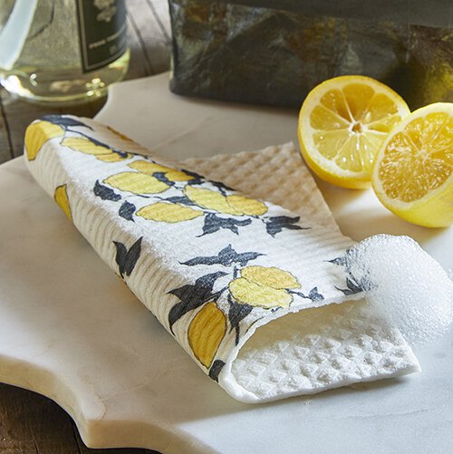 Lemon Organic Dish Cloth