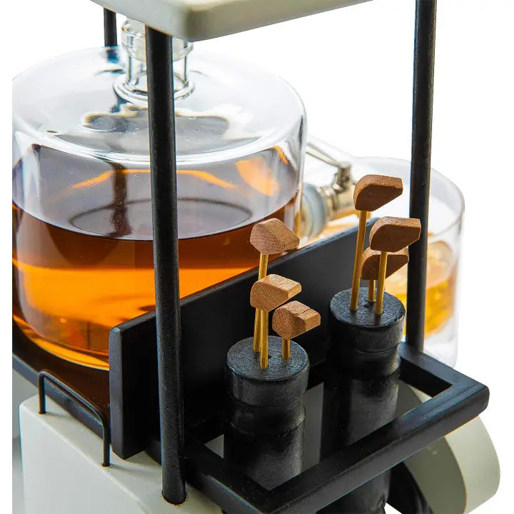 Golf Cart Whiskey Decanter & Ball Glasses