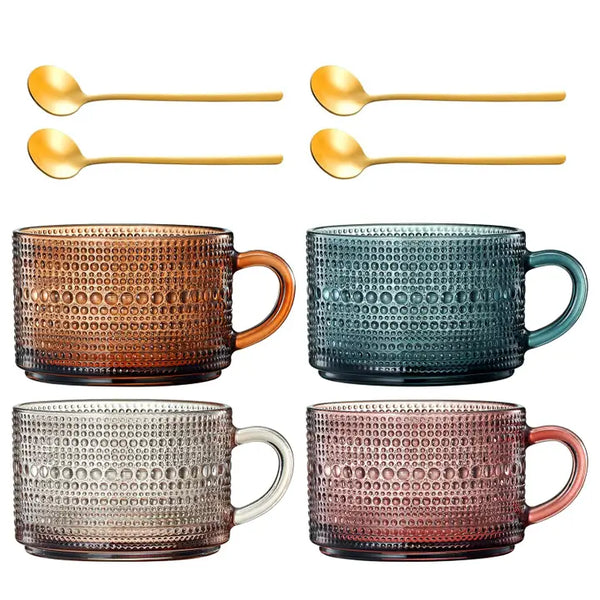 Vintage Hobnail Coffee Mug