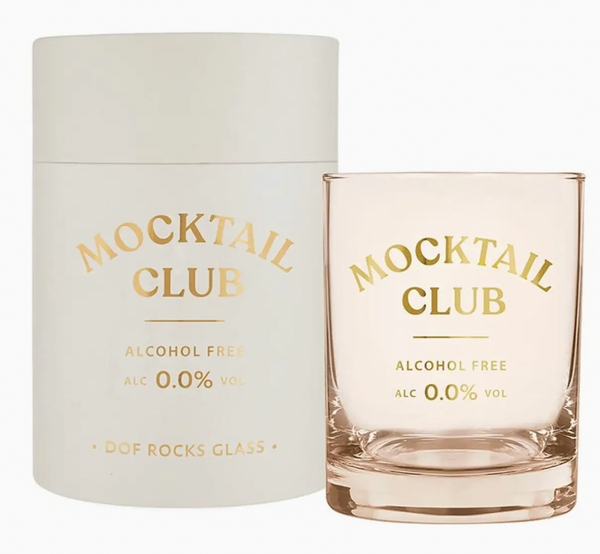 Mocktail Club Rocks Glass