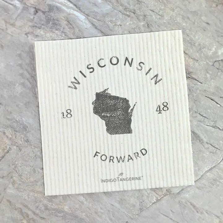 Wisconsin 1848 Dish Cloth