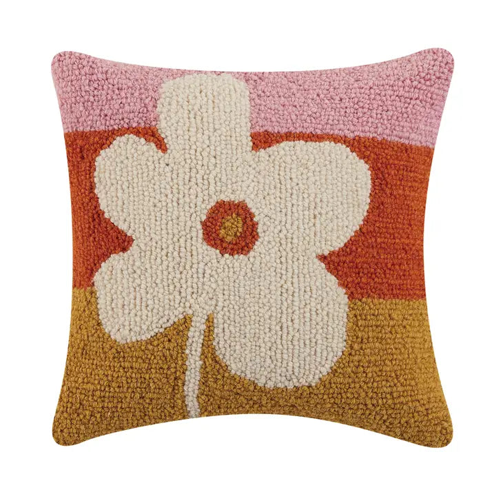 Pink Daisy Hook Pillow