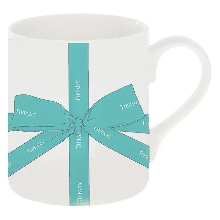 Tiffany Bow Fine Bone China Mug